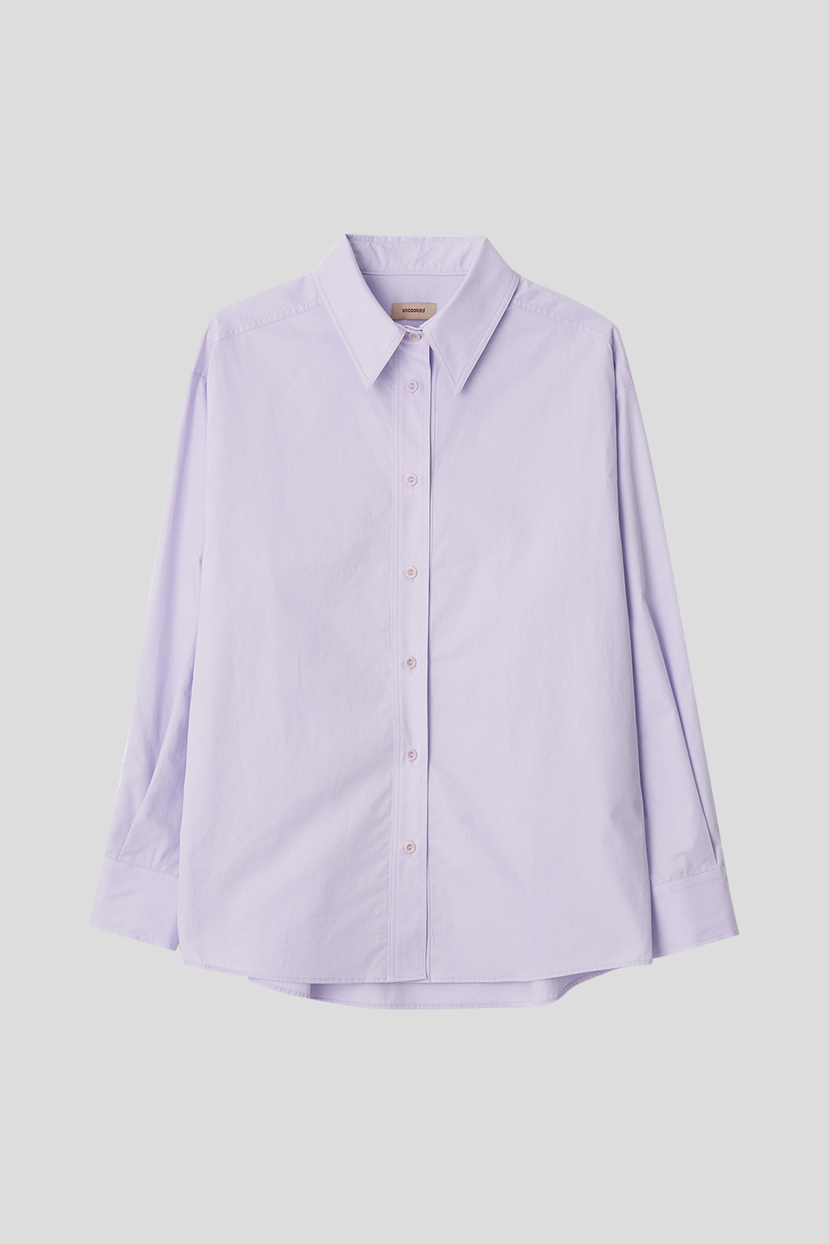 Classic cotton shirts(light purple)